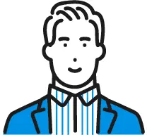 男性のイラスト